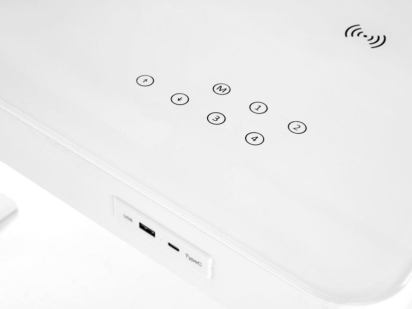 PC asztal Borald (fehér)