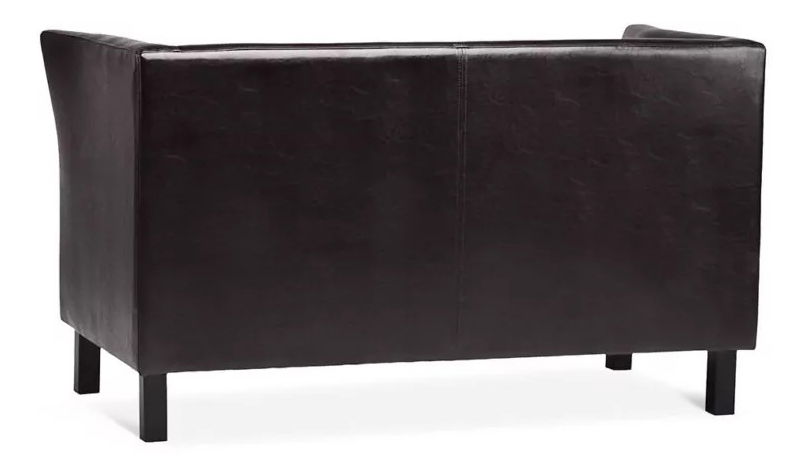 Canapea două locuri Elidin (maro închis)