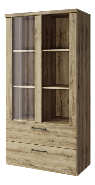 Vitrina Deloris 1W2S (hrast navarra)