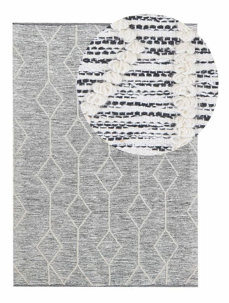 Koberec 200 cm Edaina (sivá)