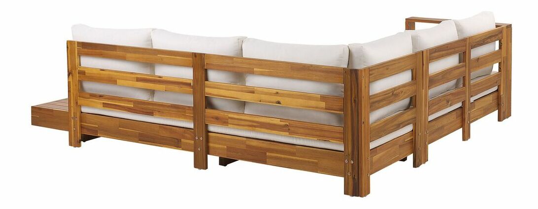 Záhradná pohovka Maretta (svetlé drevo)