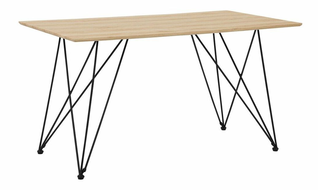 Jedálenský stôl Karson (pre 6 osôb) (svetlé drevo)