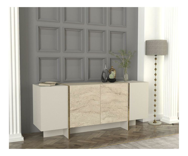 Dulap Veya 4 (Travertin + Nisipiu) 