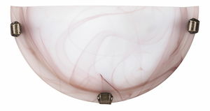 Zidna svjetiljka Alabastro 3053 (tabak + alabaster + brončane ručke)