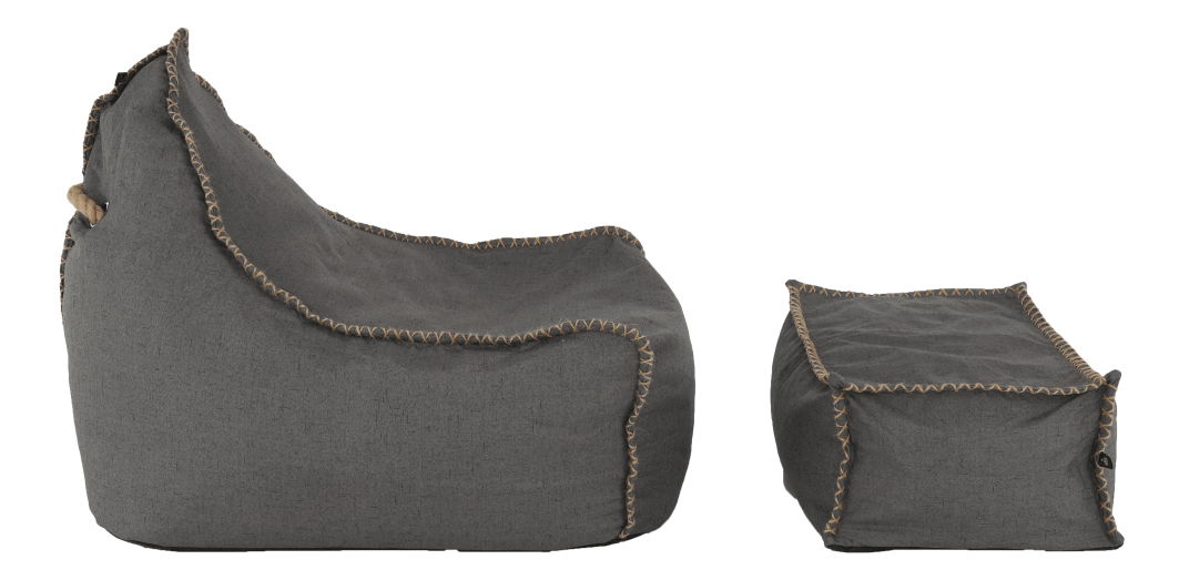 Fotoliu puf cu taburete Possal