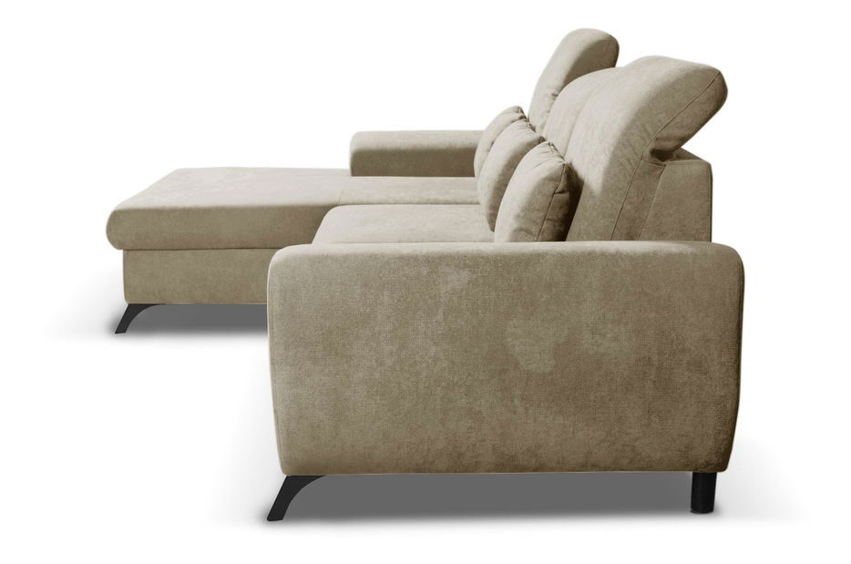 Rohová sedacia súprava Altham (béžová) (L)