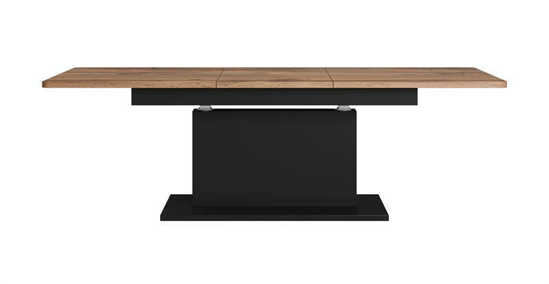 Dohányzóasztal Bruce (wotan tölgy + fekete)