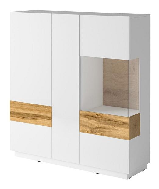 Mobilier living Stacey Typ 16 (stejar + alb lucios)