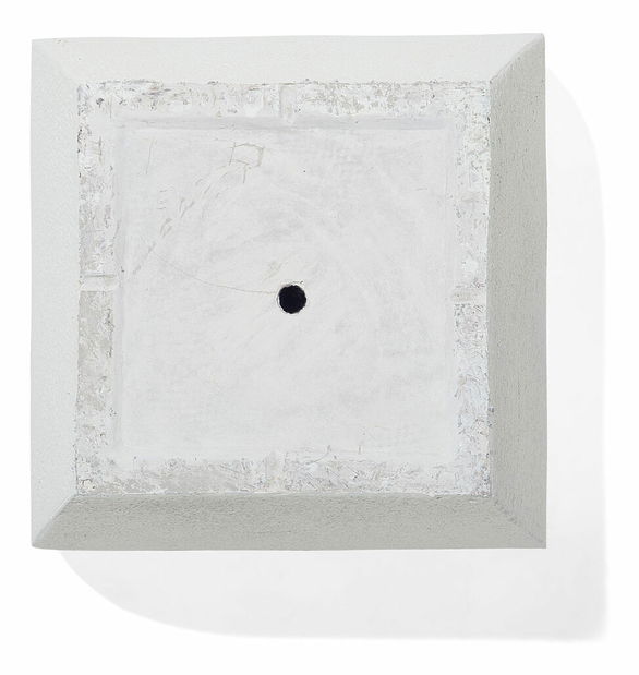 Ghiveci ORCHARDS 44x46x46 cm (ceramică) (alb)