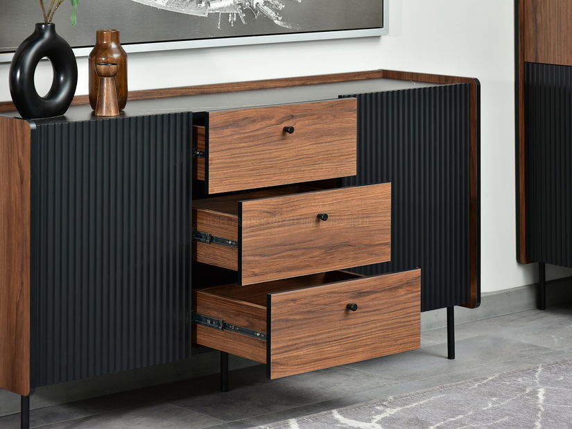 Iroda bútor Presuntos 5 (fekete)