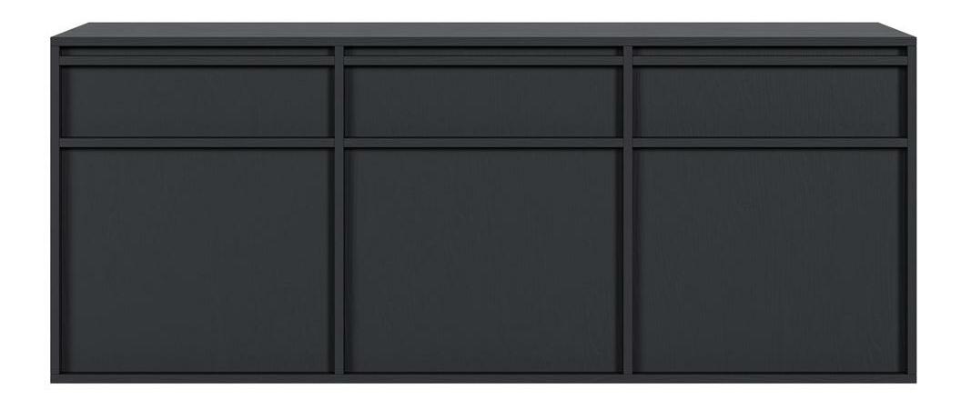 Komoda Evane E5 (crna)