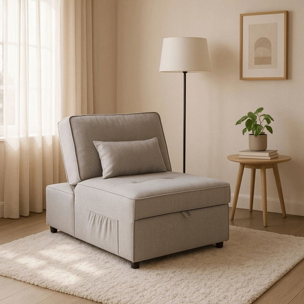 Fotelja ​​na razvlačenje Ibero 80 (siva) 