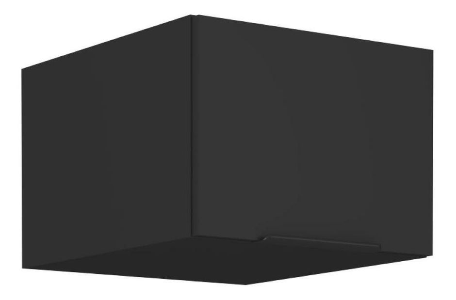 Dulap de bucătărie superior Sobera 50 NAGU 36 1F (negru)