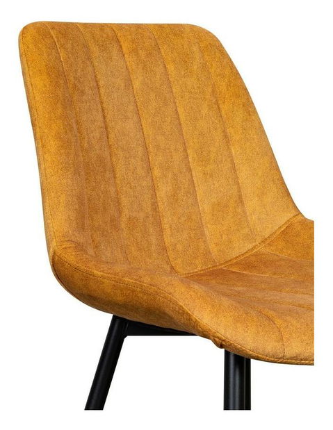 Jedálenská stolička Ruler (žltá + čierna)