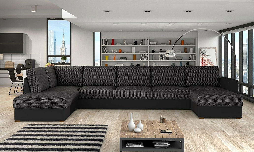 Ülőgarnitúra Astoris Large (B) (öko-bőr soft 011 + majorka 03)