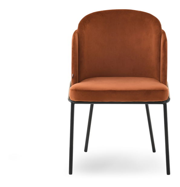 Jedálenská stolička Continuara (čierna)