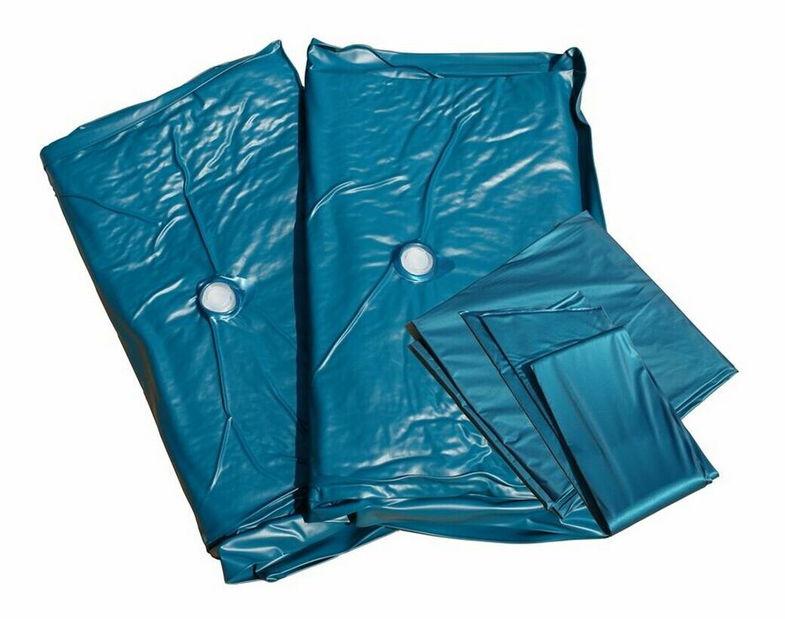 Manželská vodná posteľ 180 cm Zendaya (svetlohnedá) (s matracom)