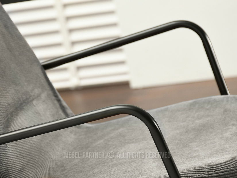 Scaun Ulrika (gri + negru)