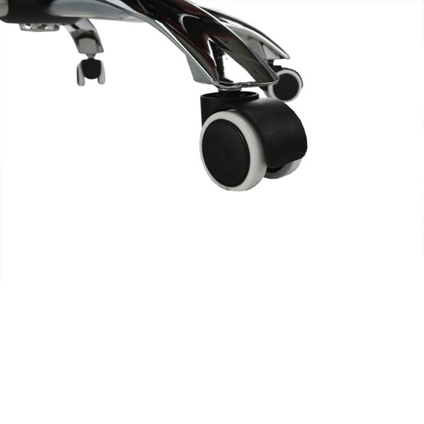 Irodai fotel lábtartóval Drann (bordó) *kiárusítás