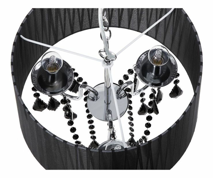 Lampă cu pandantiv Evandale (negru)