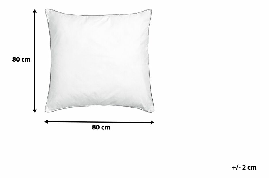 Set 2 kom. jastuka 80x80 cm DIONA (bijela)