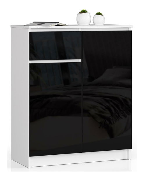 Comodă Kaveri (negru lucios)