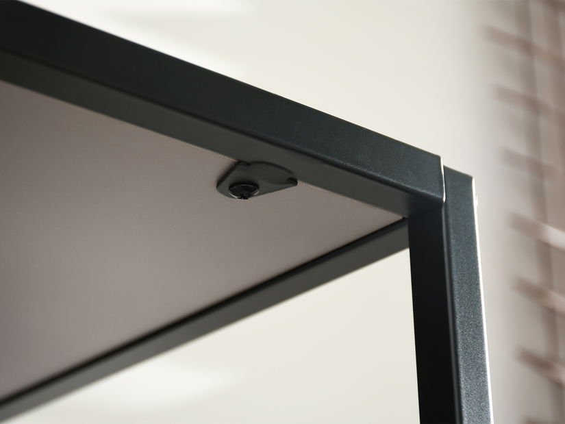 TV stolík/skrinka Subsidios (čierna)