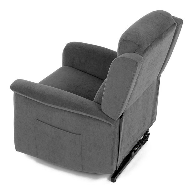 Polohovacie kreslo Tonta (sivá)