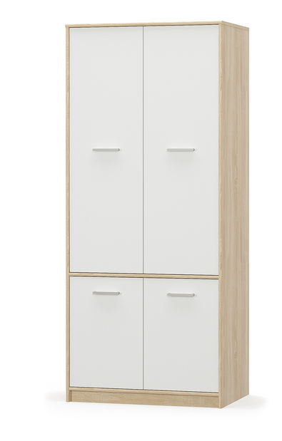 Ruhásszekrény Terrell (szonoma tölgy + fehér)