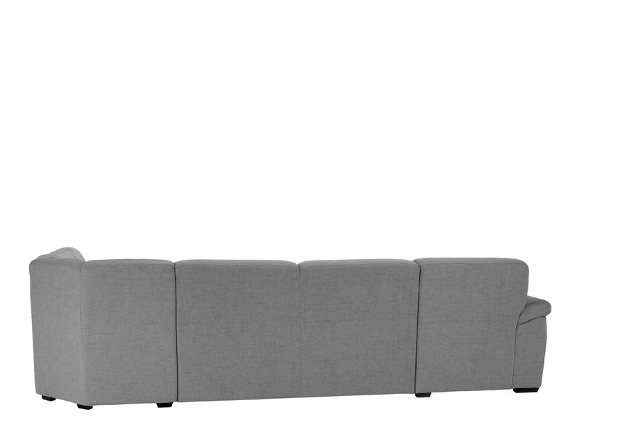 Rohová sedačka U Britella U (L) (sivá)