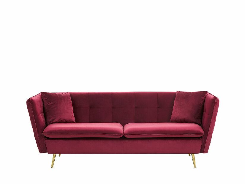 Sofa trosjed FERICA (tamno crvena)