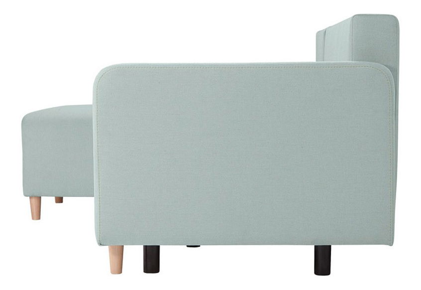 Rohová sedačka BRW Sani Lux 3DL.URC (tyrkysová) (L)