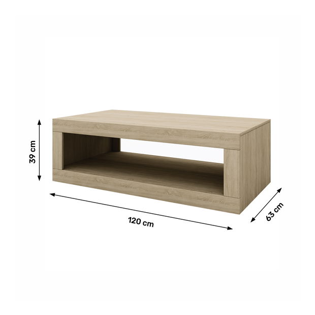 Dohányzóasztal Mystic (sonoma tölgy)