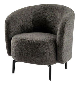 Relaxačné kreslo PRESS (sivohnedá + čierna)