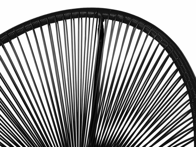 Szék szett 2db Alvarez (fekete)