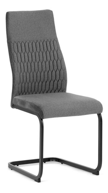 Blagovaonska stolica Desvelar (siva)