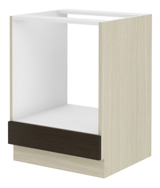 Alsó konyhaszekrény Chasma 60 DG BB (ferara tölgy+ sötét fa)