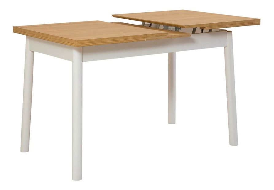 Set mobilier sufragerie Duvasa 19 (alb) (pentru 4 persoane)