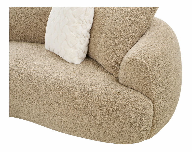 Sedačka Delfina (svetlohnedá)