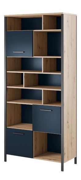 Regál Trump Typ 131 (artisan tölgy + antracit)