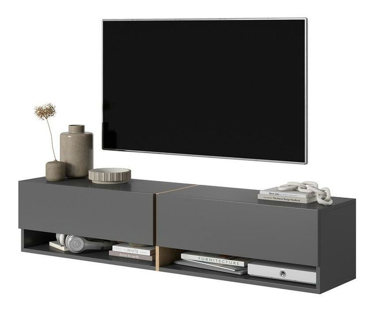 TV ormarić/stolić Myrtha 140 (grafit)