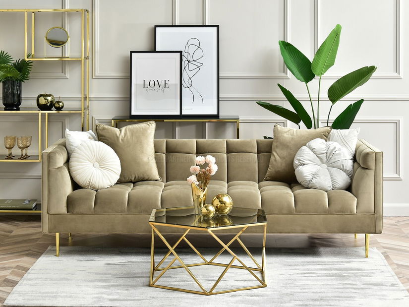 Dohányzóasztal Jacarta (arany)