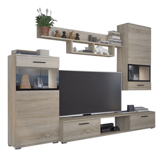 Set za dnevni boravak Breal (hrast sonoma)