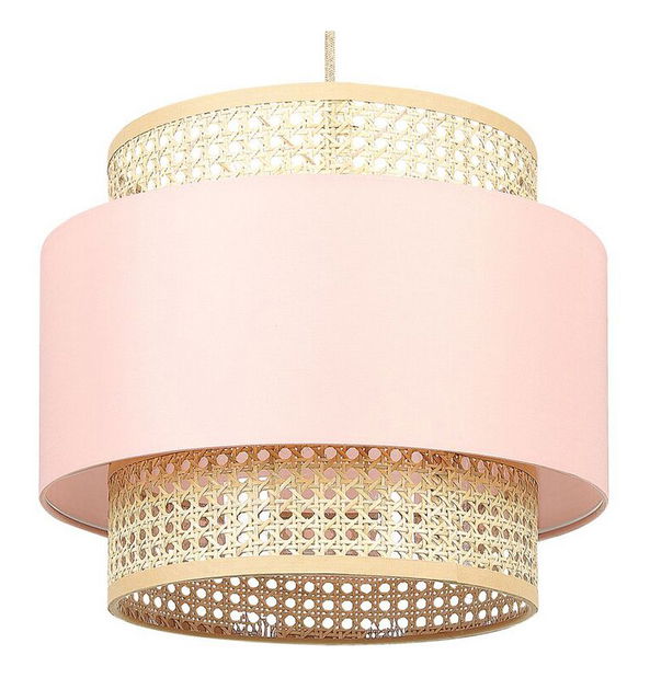 Závesné svietidlo Yadriel (ružová) 