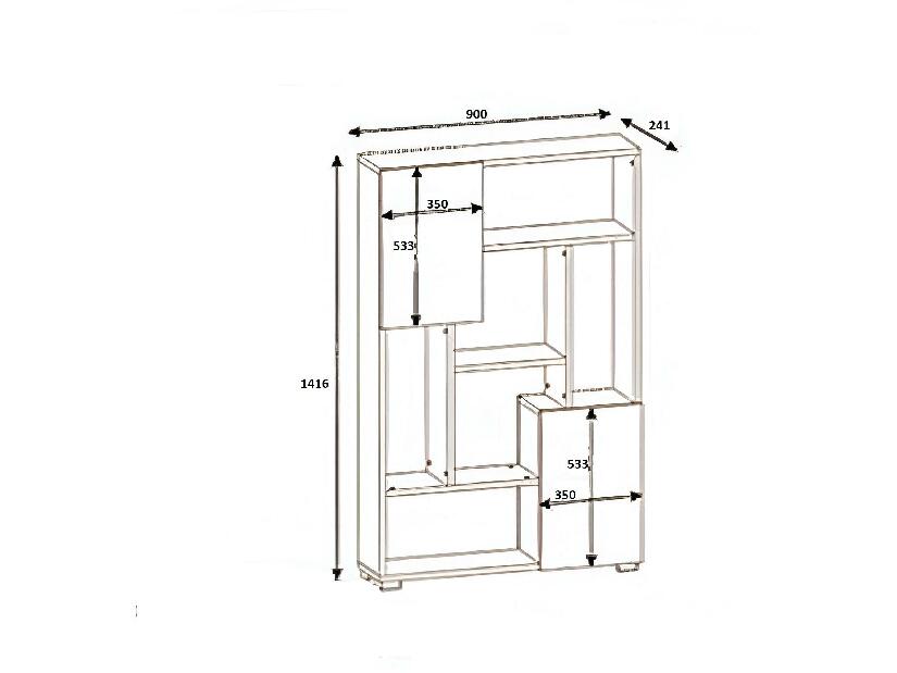 Raft Besebo (antracit) 