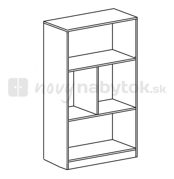 Skrinka Echo L5 fialová