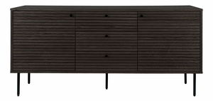 Komoda Ksitina 4 (tmavohnedá)