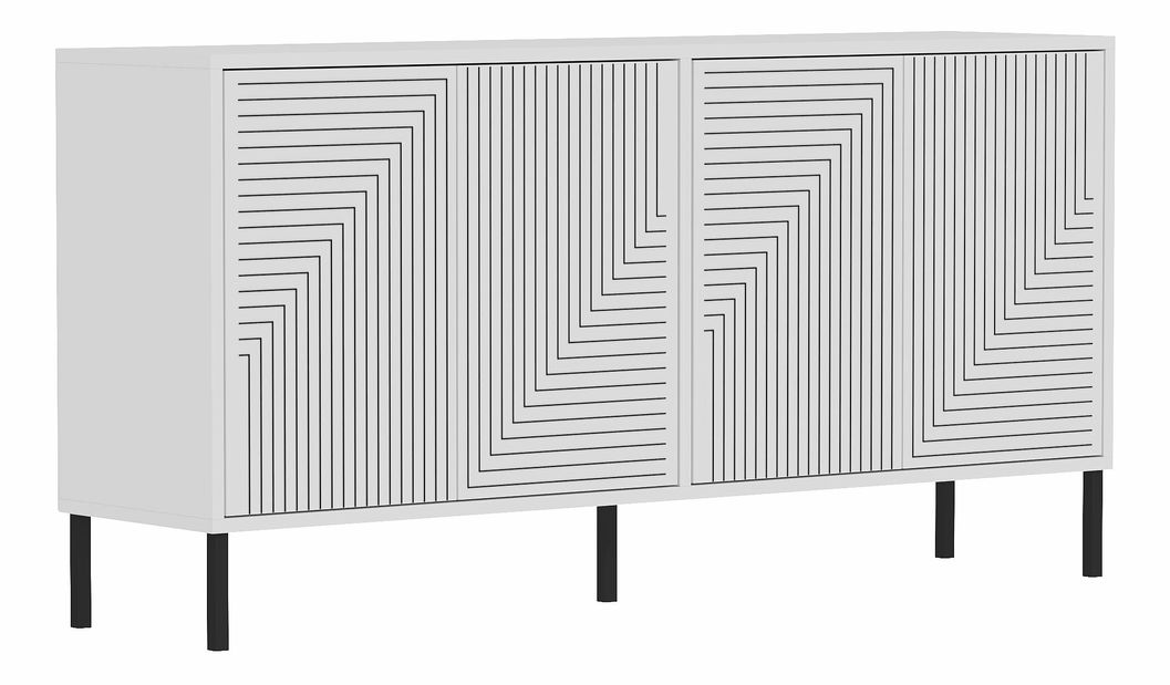 Komód Evelinda (fehér) 
