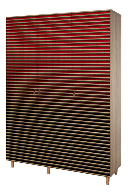 Šatníková skriňa Modella 221 (dub sonoma)