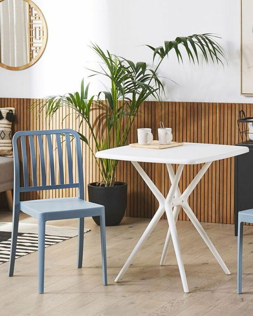 Set 2 ks záhradných stoličiek Sinnamon (modrá) 